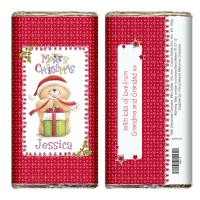 Personalised Forever Friends Christmas Chocolate Bar Extra Image 1 Preview